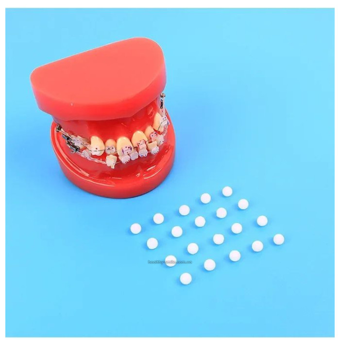 Wax for braces granulated, 66 pcs